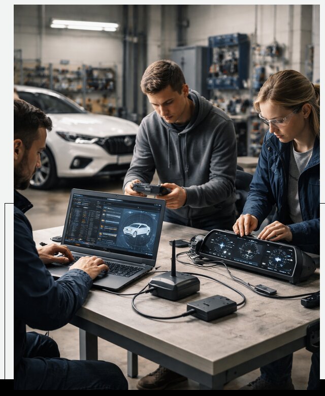 Разработка Connected Car и ПО для автопрома в Нефтекамске