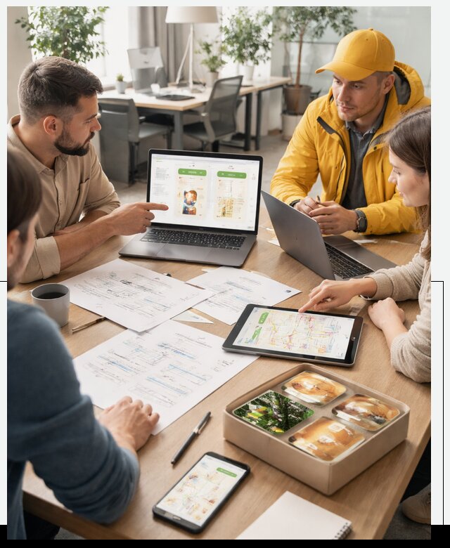 Разработка агрегатора доставки еды в Нефтекамске от 15402 р., АвикейНтк