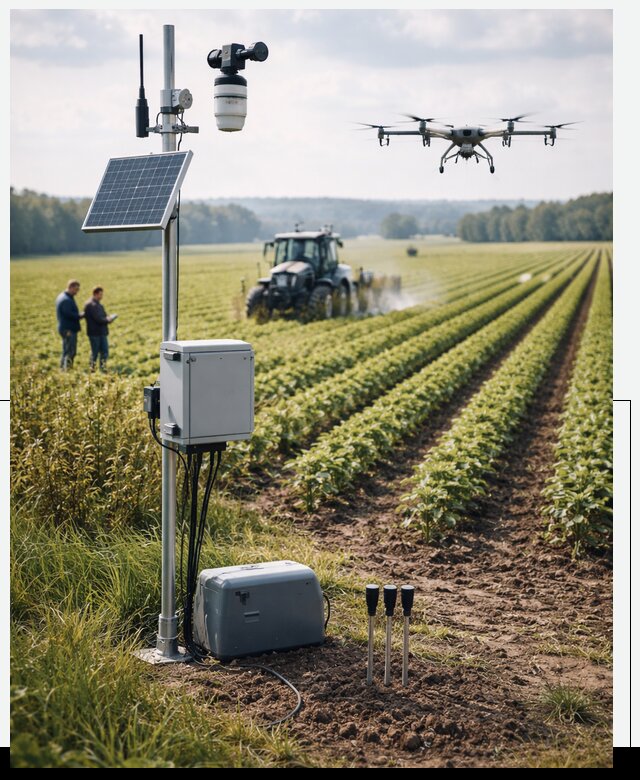 Разработка IoT мониторинга полей в Нефтекамске от 8728 р. | АвикейНтк